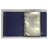 Paper Money Binder With 45 Pages