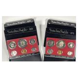 2x 1973 & 1974 Proof Sets (4 Sets Total)
