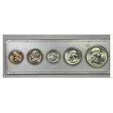 1963 5-Coin Year Set Brilliant Uncirculated BU