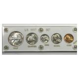 1945 Year Set Cent to Walking Half 5-Coins AU/UNC