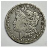 1896-O Morgan Silver $1 Very Fine VF