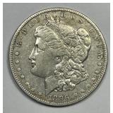 1896-O Morgan Silver $1 Extra Fine XF
