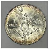 MEXICO: 1985 Silver Libertad 1 oz .999 BU