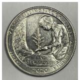 2020-W Marsh Billings Washington Quarter Ch AU