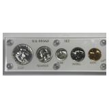 1956 US Proof Set 5-Coins In Capitol Holder