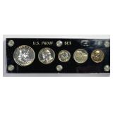 1954 US Proof Set 5-Coins In Capitol Holder