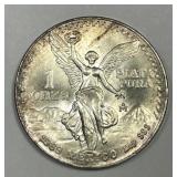 MEXICO: 1989 Silver Libertad 1 oz .999 BU