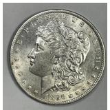 1886-O Morgan Silver $1 About Uncirculated CH AU