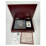 1783 Silver 2 Reale EL CAZADOR Special Set NGC