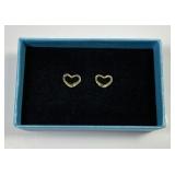 TIFFANY & CO 18K Elsa Peretti Open Heart Earrings