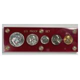 1953 US Proof Set 5-Coins In Capitol Holder