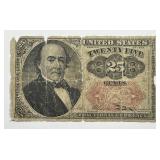 1874/75 25 Cents 5th Issue Fractional Note