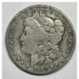 1903-S Morgan Silver $1 Very Good VG details