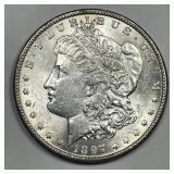 1897-S Morgan Silver $1 About Uncirculated CH AU