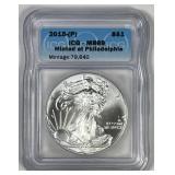 2015 (P) Silver Eagle Low Mintage ICG MS69