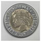 Hotel Last Frontier Las Vegas Encased Peace Dollar