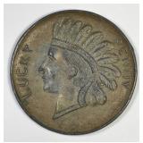 1919 Victory Lucky Indian Head Penny Medallion