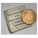1960 Pony Express Centennial Medal w/Envelope