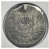 MEXICO: 1768 Silver Reale