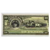 MEXICO: 1897-1911 Ten Pesos El Banco de Sonora