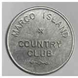 Marco Island FLA Good For One Cocktail Token