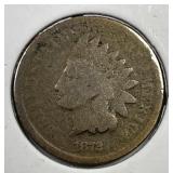 1872 Indian Head Cent Good G