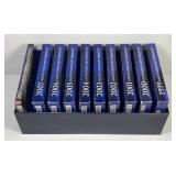 1999 - 2008 US Proof Set Date Run