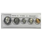 1979-S Type 2 Proof Set in Snap-tite Holder