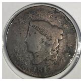 1817 Coronet Head Large Cent 15 Stars Variety