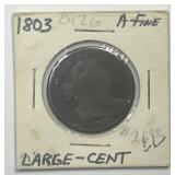 1803 Draped Bust Large Cent Very Good VG