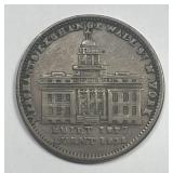 1837 Hard Times Token Millions For Defence