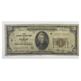 1929 $20 Federal Reserve Bank Richmond VG