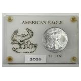 2026 Silver American Eagle 1 oz .999 In Holder