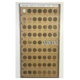 Wayte Raymond Lincoln Cent Coin Board 1931-1952