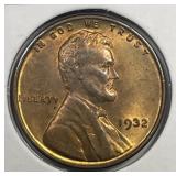 1932 Lincoln Cent Brilliant Uncirculated RB