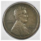 1914-S Lincoln Cent Very Fine VF