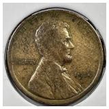 1914-D Lincoln Cent Key Date Fine F