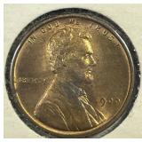 1909 VDB Lincoln Cent Reddish-Brown Uncirculated