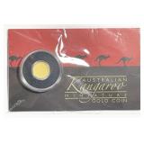 2016 Gold $2 Australian Kangaroo .5 Gram Coin