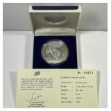 SINGAPORE: 1987 Silver Proof 1 oz Lunar Rabbit