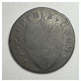 1787 New Jersey Colonial Cent
