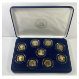 Nice Gold Coin Tribute Replica Presentation Set