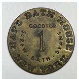Haps Bath House NY Brothel $3 Token