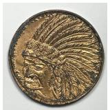 Open Pit Copper Mine Bingham Canyon Utah Medal