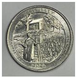 2020-W Weir Farm Washington Quarter AU/UNC
