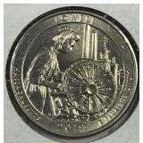 2019-W Lowell Park Quarter Uncirculated BU