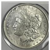 1879-O Morgan Silver $1 About Uncirculated CH AU