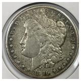1896-S Morgan Silver Semi-Key Date $1 Very Fine VF