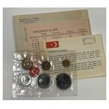 TURKEY: 1966 Uncirculated Mint Set Original
