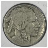 1913-D Buffalo Nickel Type 1 Very Fine VF